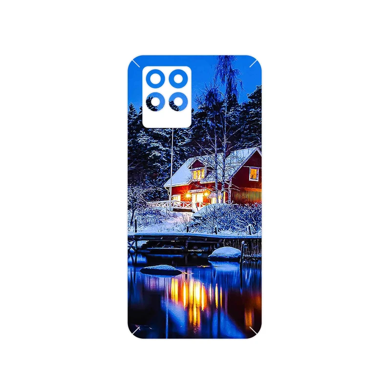 برچسب پوششی ماهوت مدل Winter Season مناسب برای گوشی موبایل ریلمی 8 Pro