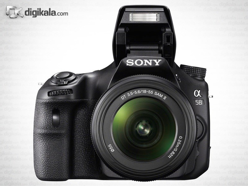 دوربین دیجیتال سونی اس ال تی A58 به همراه لنز 55-18