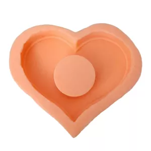 قالب شمع سیلیکونی مدل قلب