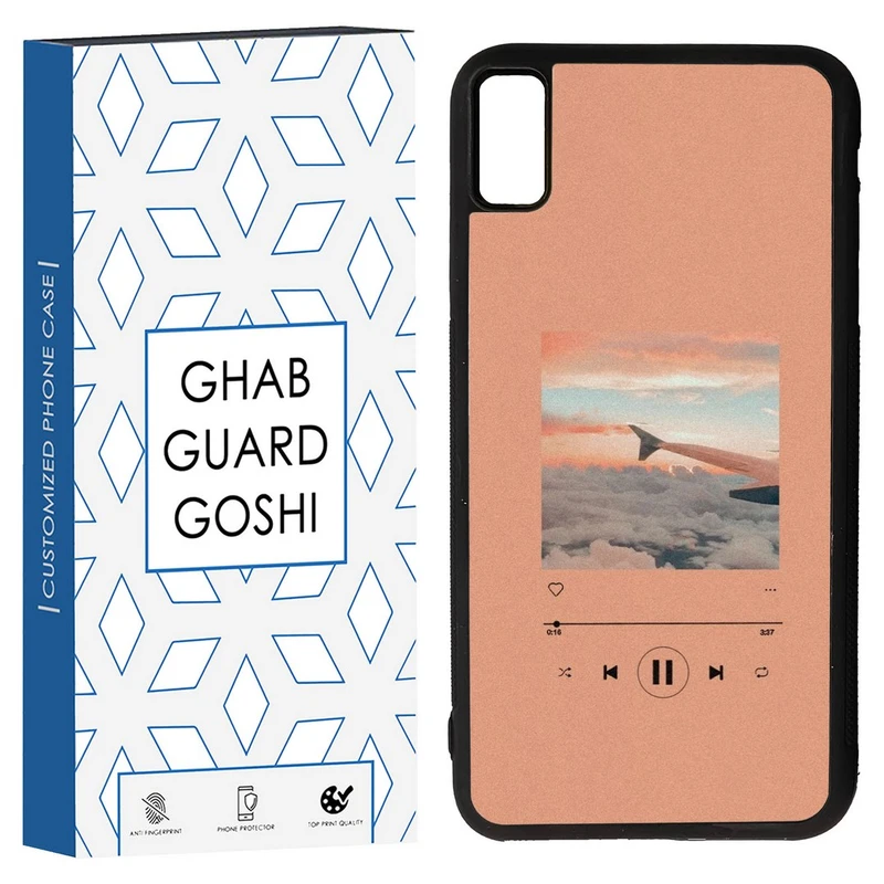 کاور قاب گارد گوشی طرح موزیک کد TPU-266 مناسب برای گوشی موبایل اپل Iphone XS MAX/ .X MAX