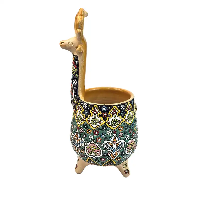 شکلات خوری میناکاری مدل گوزنی