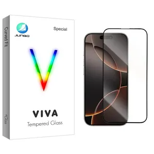 محافظ صفحه نمایش شیشه ای جانبو مدل Viva مناسب برای گوشی موبایل اپل iPhone 16 Pro Max