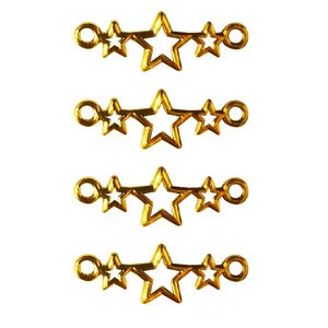 آویز دستبند مدل سه ستاره کد AD 181 بسته 4 عددی