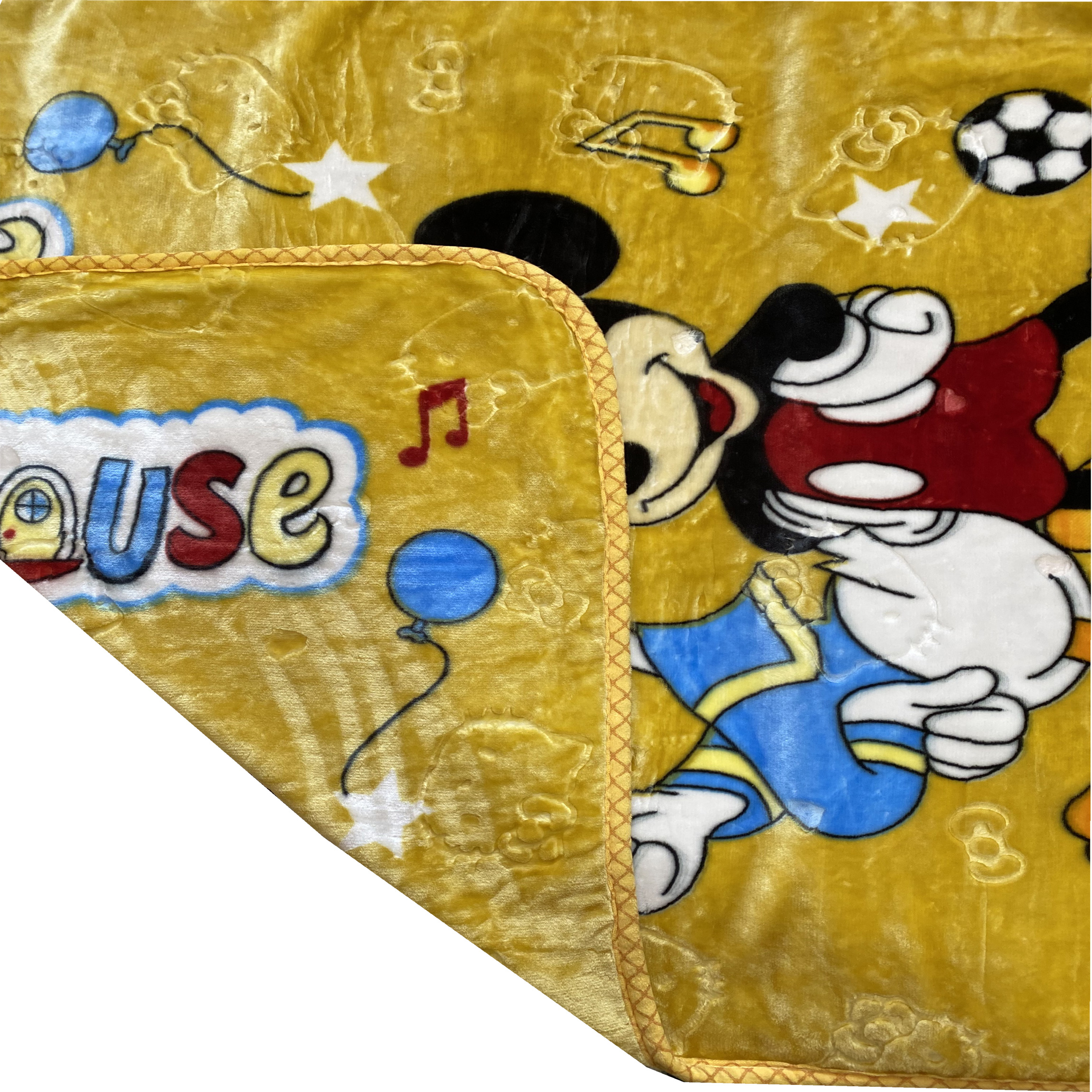 پتو کودک و نوزاد مدل میکی موس طرح داکی اردک سایز 140x110 سانتی متر