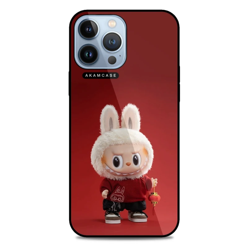 کاور آکام مدل AMC-WA13PROMAX-LABUBU-23 مناسب برای گوشی موبایل اپل iPhone 13 Pro Max