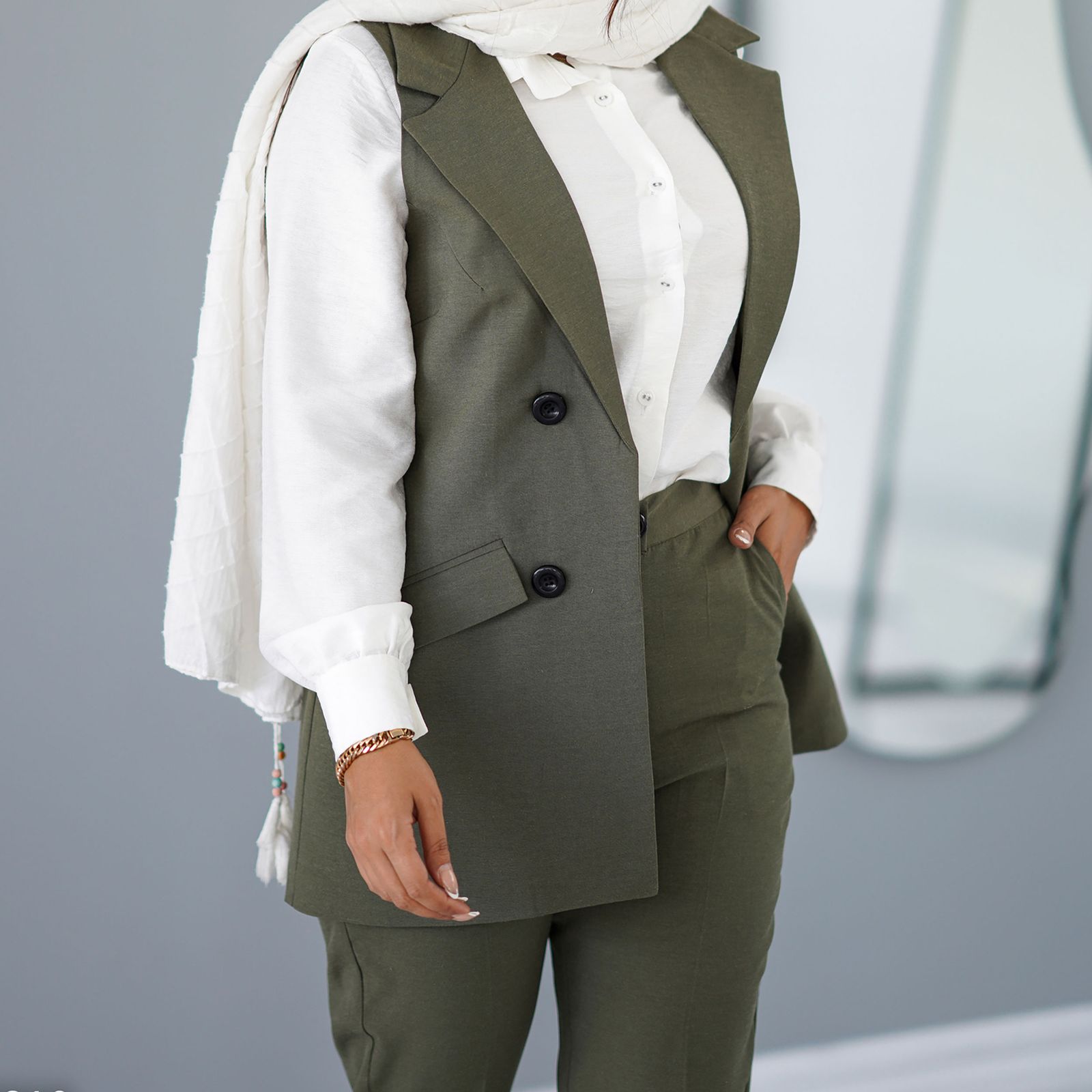 ست 3 تکه لباس زنانه السانا مدل  آترینا کد 160810 -  - 2
