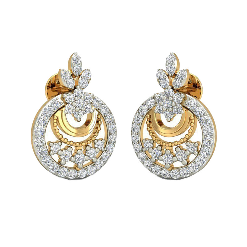 گوشواره نقره زنانه ژابیز کد 022