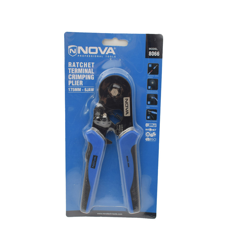 انبر پرس وایرشو نووا مدل 8066 سایز 7 اینچ