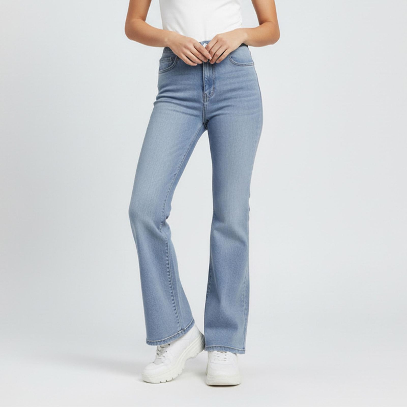 شلوار جین زنانه هومنیتی مدل WYWJEFLAGH - - 1