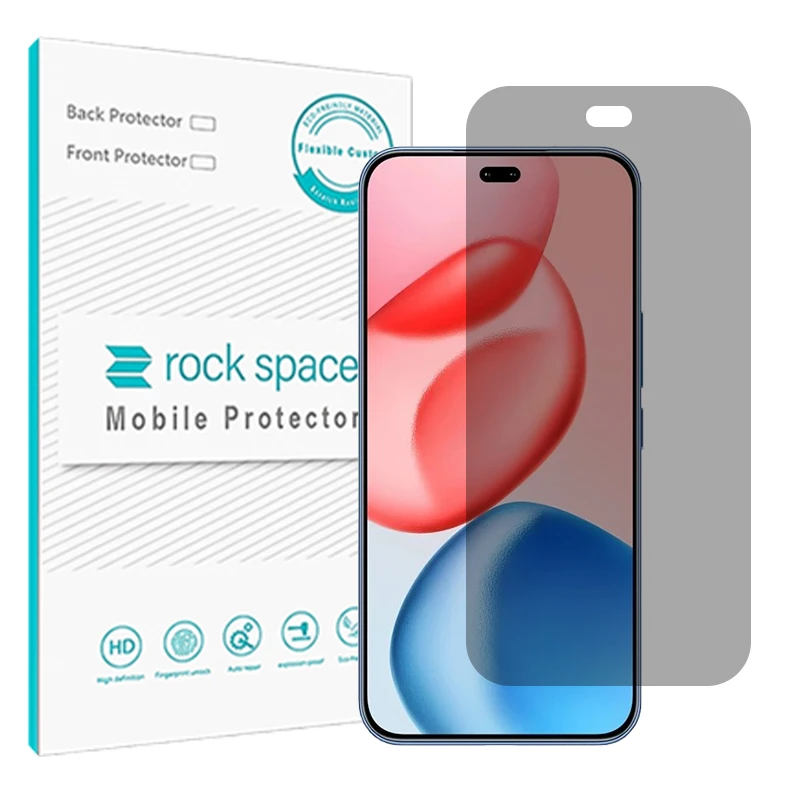 محافظ صفحه نمایش حریم شخصی راک اسپیس مدل Resistant مناسب برای گوشی موبایل آنر 400 Pro