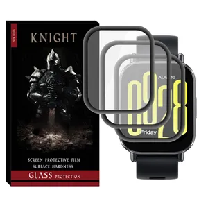 محافظ صفحه نمایش نایت مدل Pmma-KT مناسب برای ساعت هوشمند شیائومی Redmi Watch 5 Active بسته سه عددی