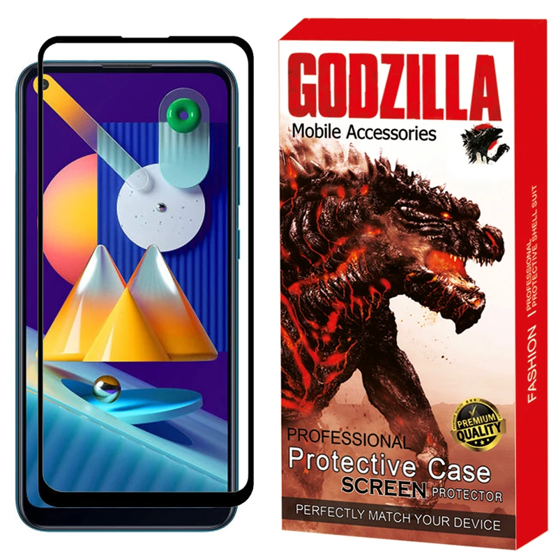 محافظ صفحه نمایش گودزیلا مدل GGF مناسب برای گوشی موبایل سامسونگ Galaxy M11