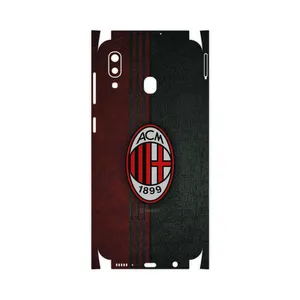 MAHOOT  AC-Milan-FC-FullSkin Cover Sticker for Samsung Galaxy A20