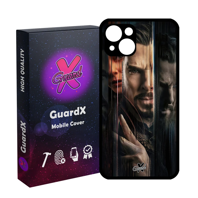 کاور گارد ایکس طرح دکتر استرنج مدل Glass10485 مناسب برای گوشی موبایل اپل iPhone 13