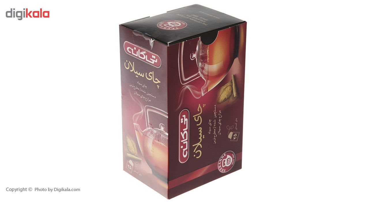 چای کیسه ای تی کانه مدل Ceylon بسته 25 عددی main 1 1