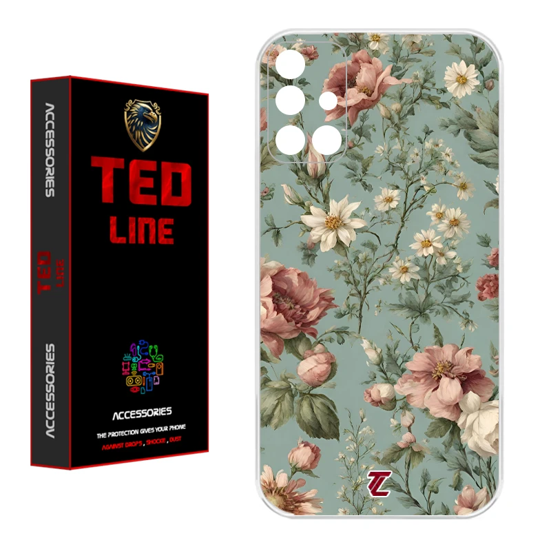 کاور تدلاین طرح گل کد 1152 مناسب برای گوشی موبایل سامسونگ Galaxy A71