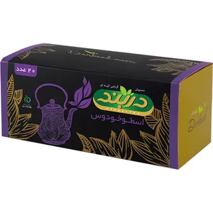 بسته دمنوش گیاهی اسطوخودوس دربند 40 عددی مدل Lavender