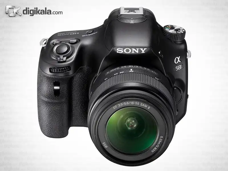 دوربین دیجیتال سونی اس ال تی A58 به همراه لنز 55-18