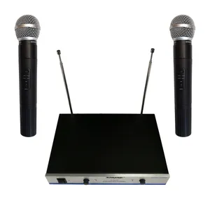 ست میکروفن بی سیم مدل V-3100 مجموعه دو عددی