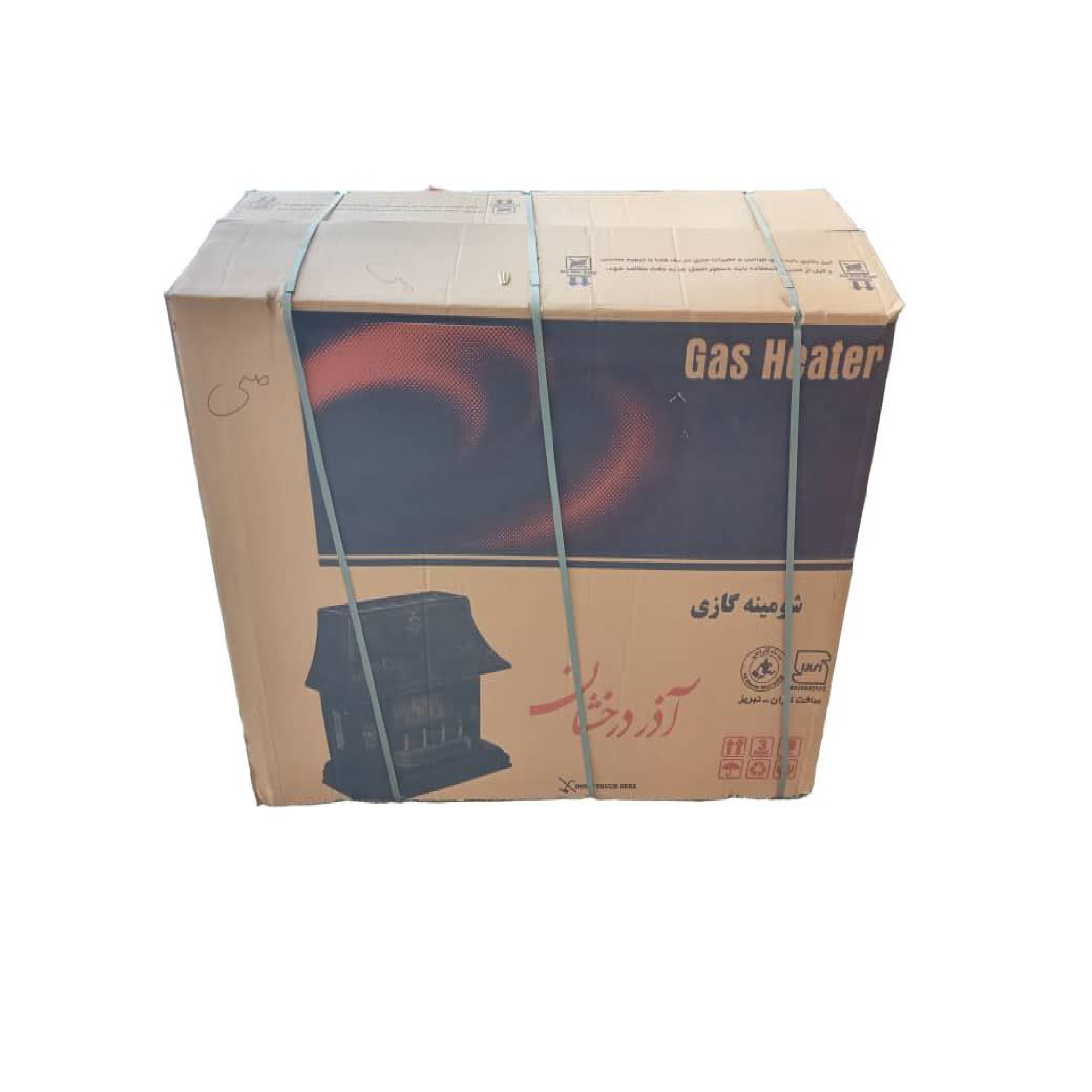 بخاری گازی آذر درخشان مدل َAN22000