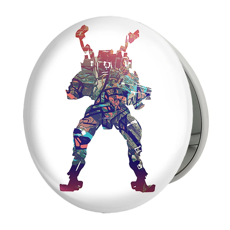 آینه جیبی خندالو طرح بازی تایتان فال (Titanfall) مدل تاشو کد 32612