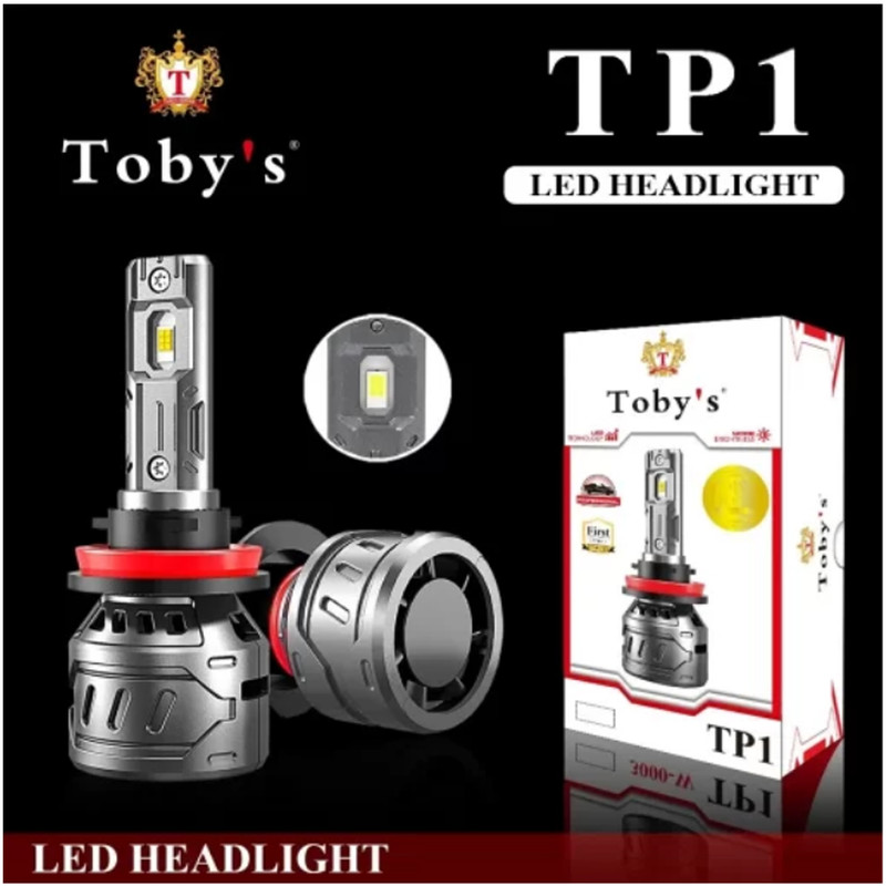 هدلایت لامپ خودرو توبیز مدل TP1 پایه H7 بسته دو عددی