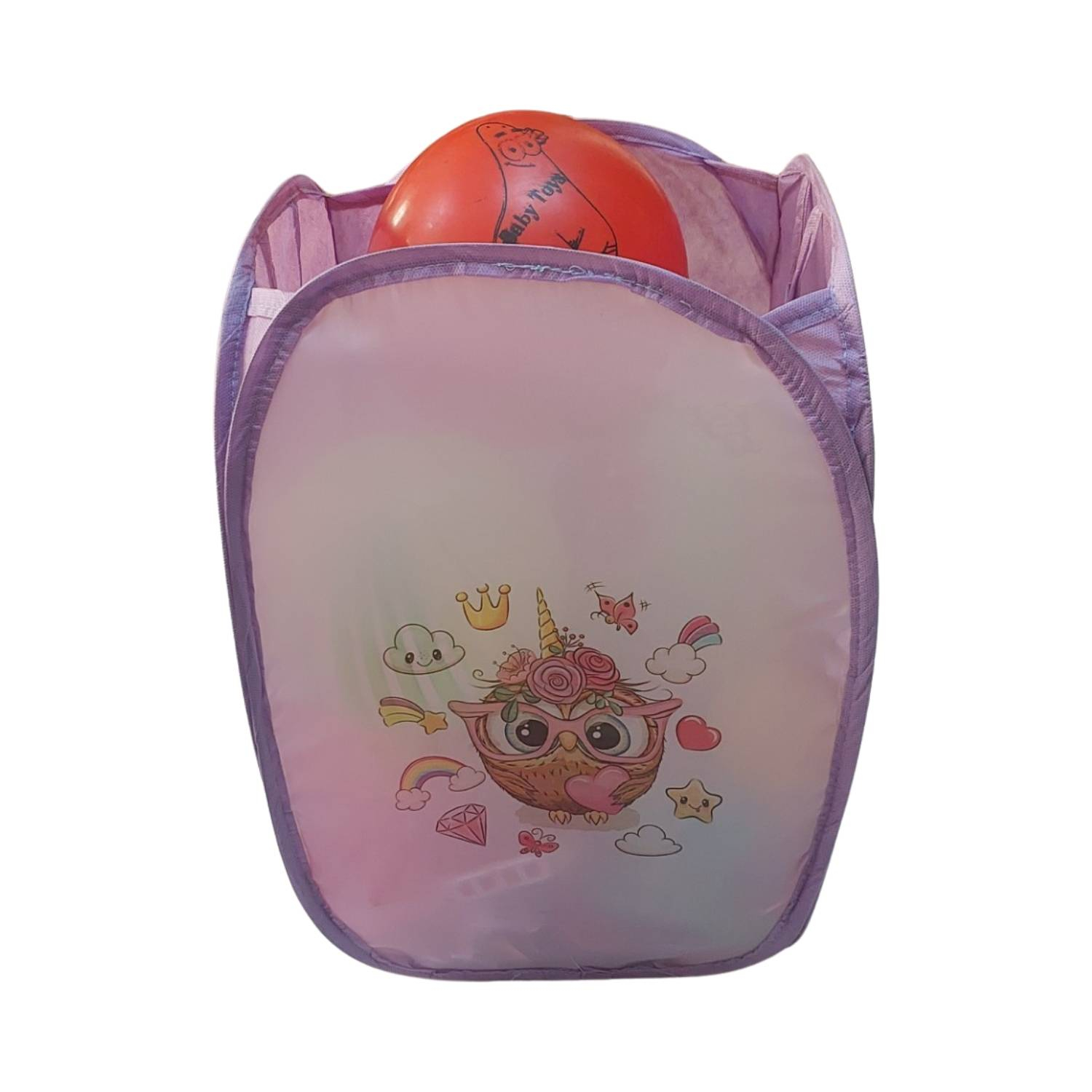 جعبه اسباب بازی کودک مدل جغد تک شاخ