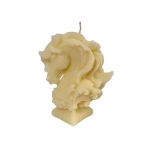 شمع دست‌ساز بدون‌بو مدل اسب زمان اتمام 20 ساعت