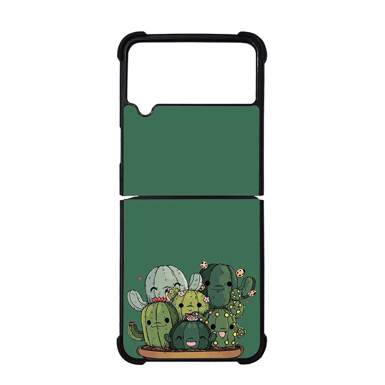 کاور قاب گارد هوم طرح کاکتوس مناسب برای گوشی موبایل سامسونگ galaxy z flip 4