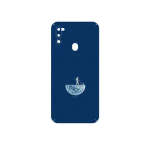 MAHOOT Minimal Gardener Astronaut Cover Sticker for Samsung Galaxy M21 2021 Edition