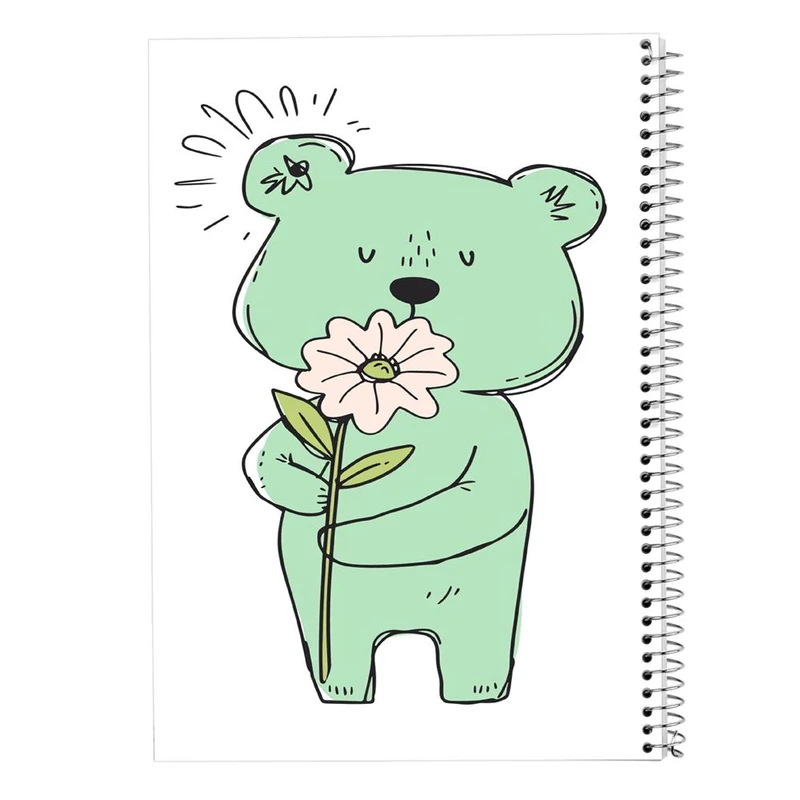 دفتر لیست خرید 50 برگ مدوپد مدل موجودات فانتزی کد DF17192