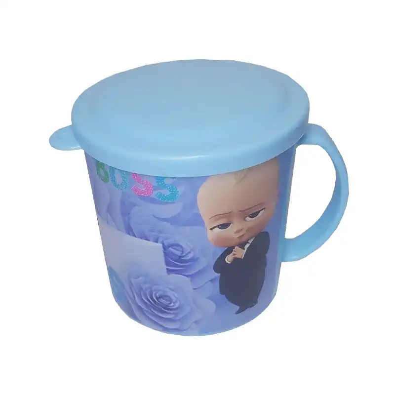 لیوان کودک یسناپلاست طرح بچه رئیس