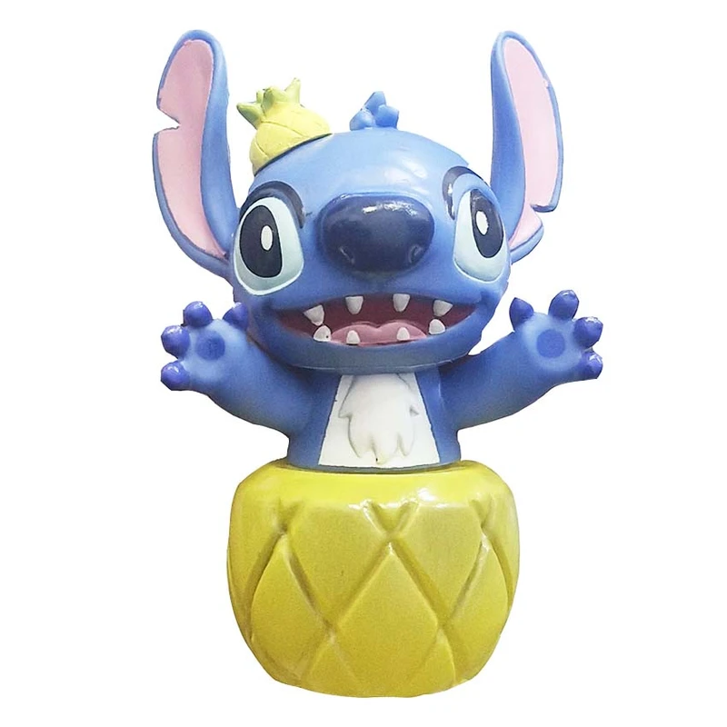 فیگور مدل استیچ چراغدار طرح آناناس ارتفاع 9 سانتی متر