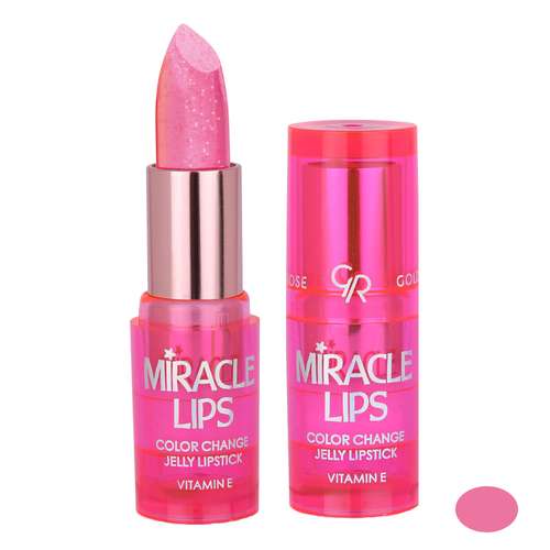 رژ لب جامد گلدن رز مدل Miracle شماره 101