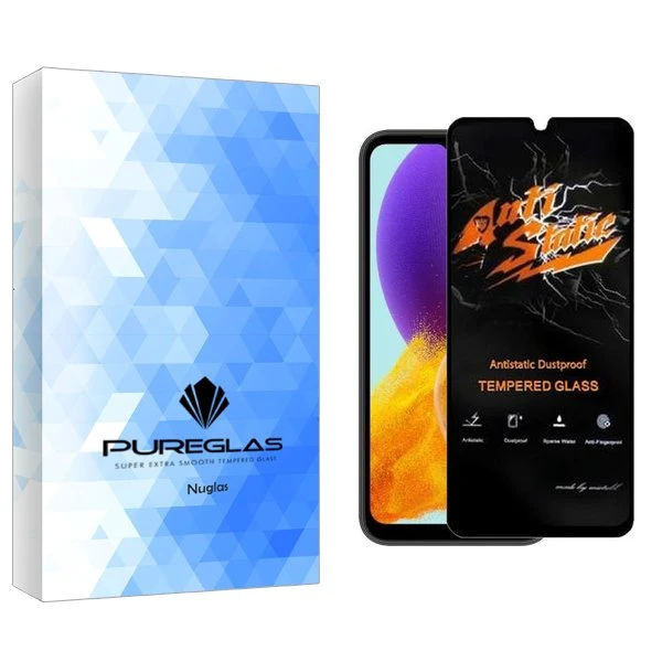 محافظ صفحه نمایش پیور گلس مدل NueGlas Antistatic مناسب برای گوشی موبایل سامسونگ Galaxy Jump 3