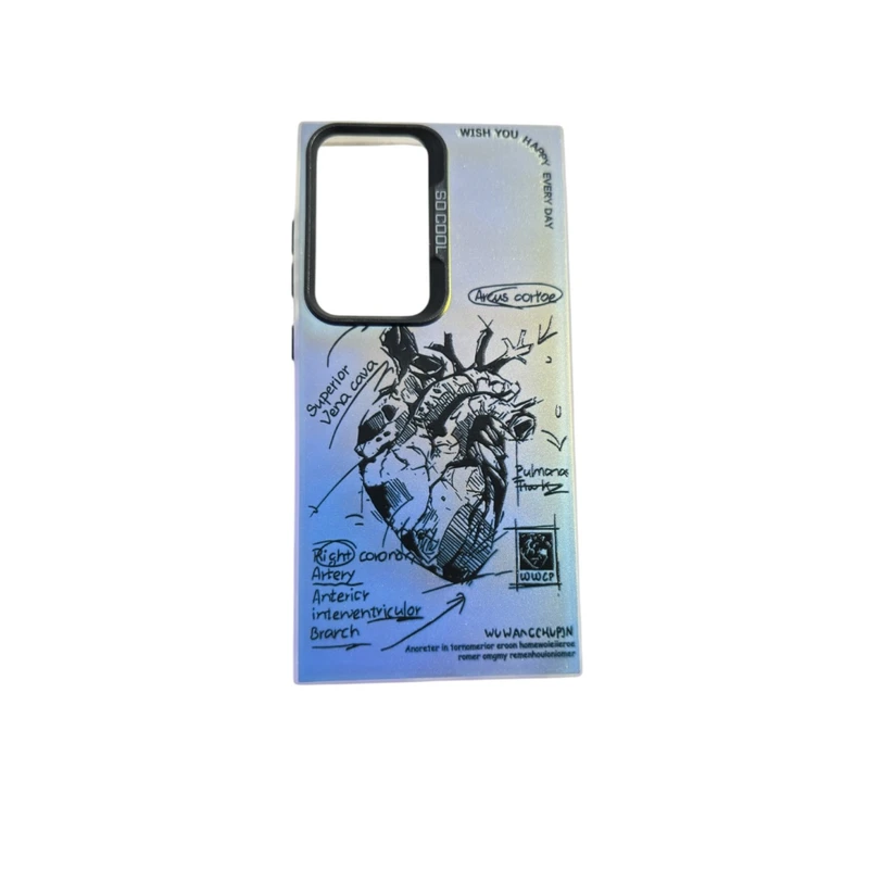 کاور مدل سوکول طرح قلب  کد 6565 مناسب برای گوشی موبایل سامسونگ  galaxy S24 ultra