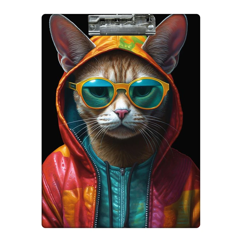 تخته شاسی طرح گربه خوشتیپ کد 4647290 سایز A4