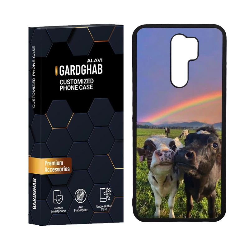 کاور گارد قاب علوی مدل دورژله ای حیوانات مناسب برای گوشی موبایل شیائومی Redmi 9 / Redmi 9 Prime