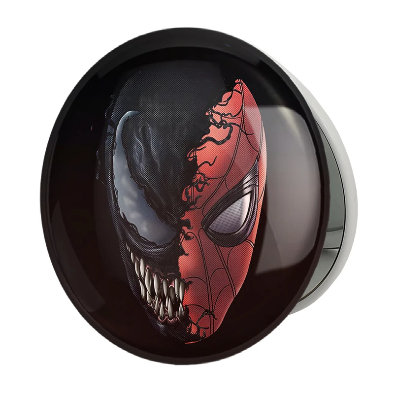 آینه جیبی خندالو طرح ونوم Venom مدل تاشو کد 27316 