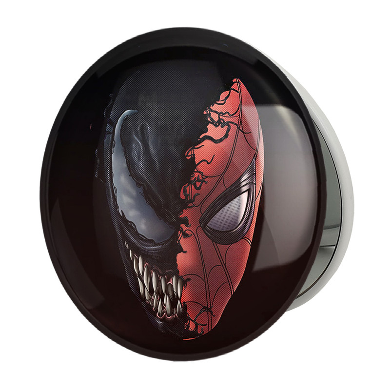 آینه جیبی خندالو طرح ونوم Venom مدل تاشو کد 27316 