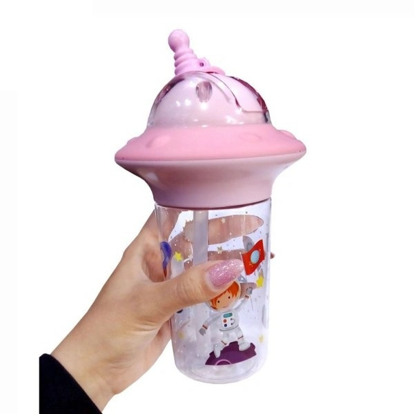 قمقمه کودک طرح سفینه فضایی مدل L-8851 گنجایش 0.5 لیتر