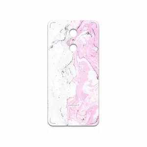 MAHOOT Blanco-Pink-Marble Cover Sticker for Xiaomi REDMI 5