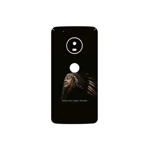 MAHOOT Portrait of an Indian Man Cover Sticker for Motorola Moto G5 Plus
