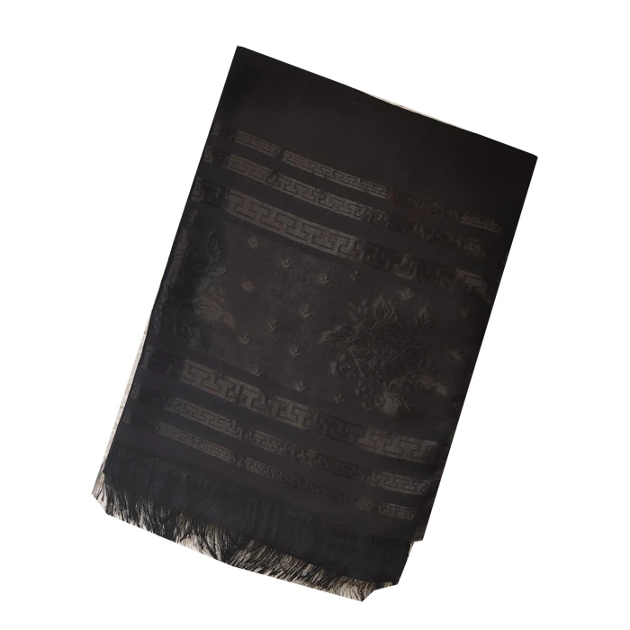 شال زنانه مدل ژاکارد ابریشم