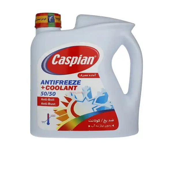 ضدیخ خودرو کاسپین مدل چهارفصل وزن 4 کیلوگرم