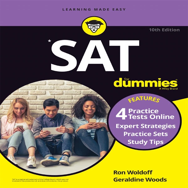 کتاب SAT For Dummies اثر Geraldine Woods انتشارات For Dummies