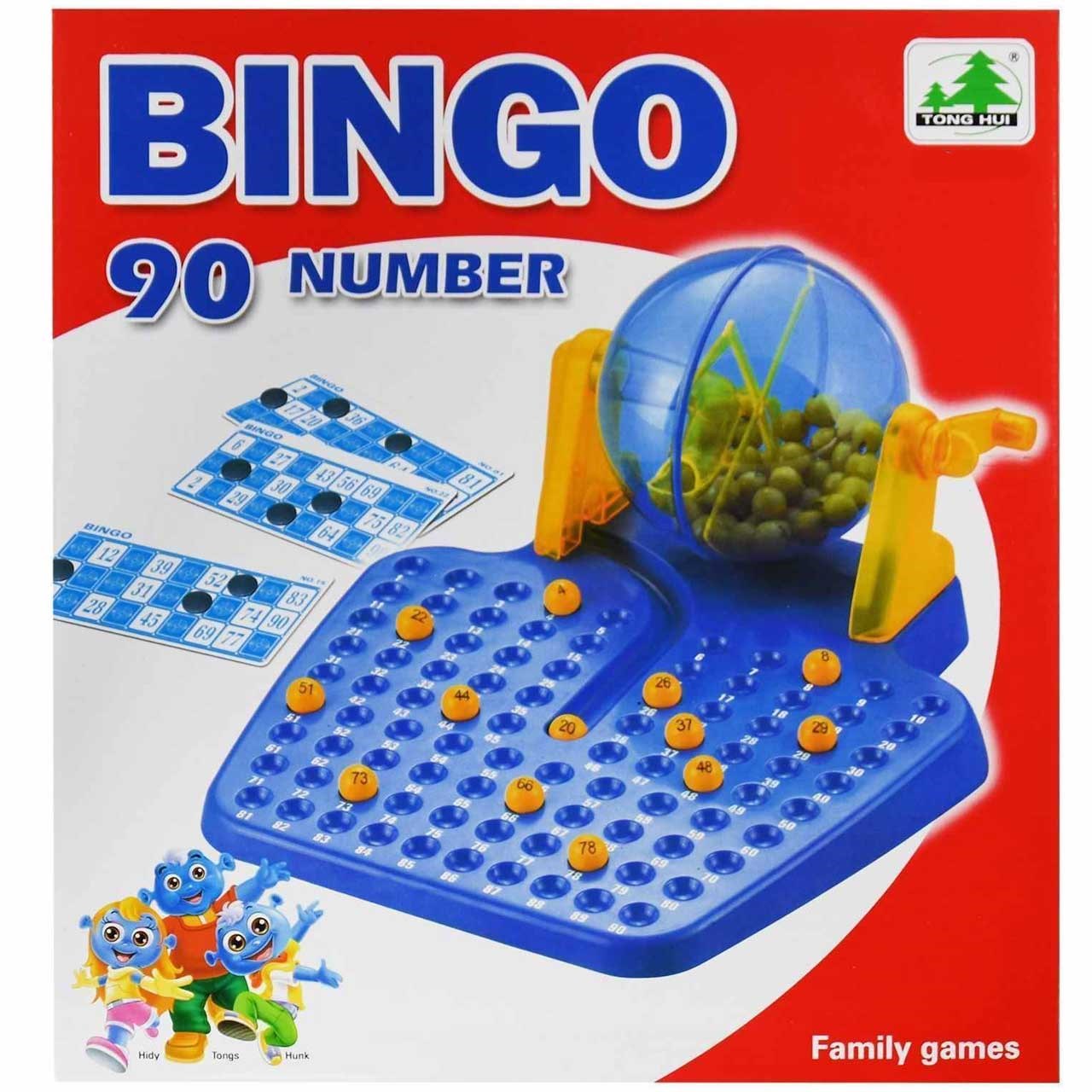 دبرنا گردان 48 کارته مدل Bingo Lotto 876