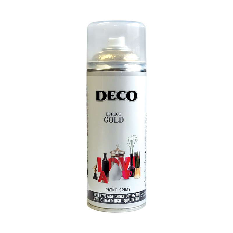 اسپری رنگ طلایی دکو مدل d2 حجم 400 میلی لیتر مجموعه 2 عددی اسپری رنگ طلایی دکو مدل d2 حجم 400 میلی لیتر مجموعه 2 عددی