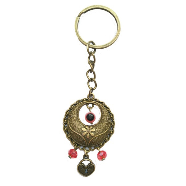 جاکلیدی دخترانه مدل چشم زخم