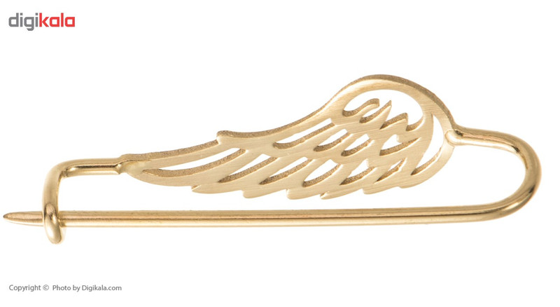 سنجاق سینه طلا 18 عیار رزا مدل PG34